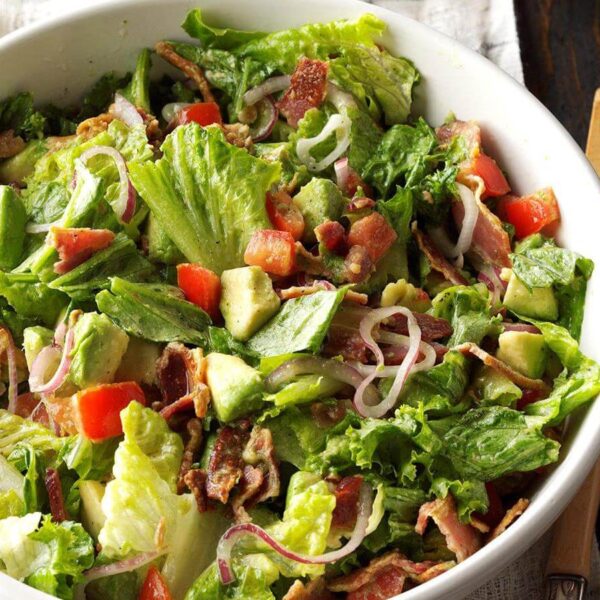 Ceasar Salad with Baked Chicken Thigh