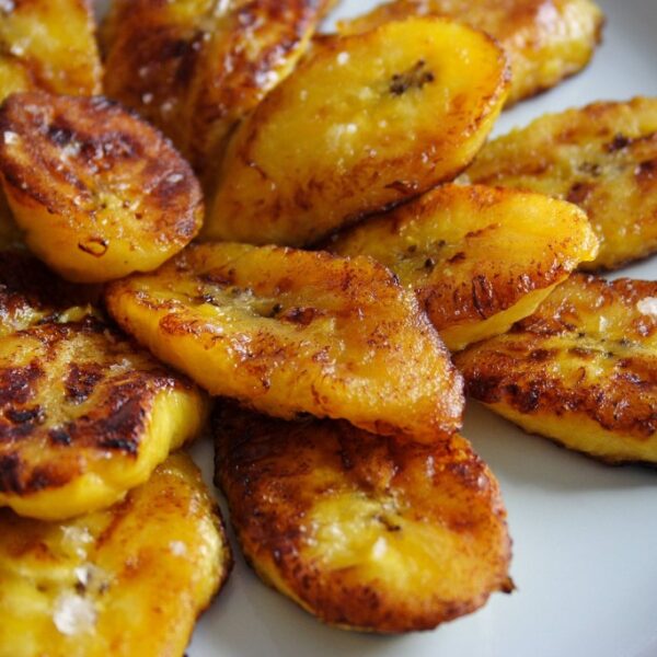 Serves 4 – Fry Sweet Plantain