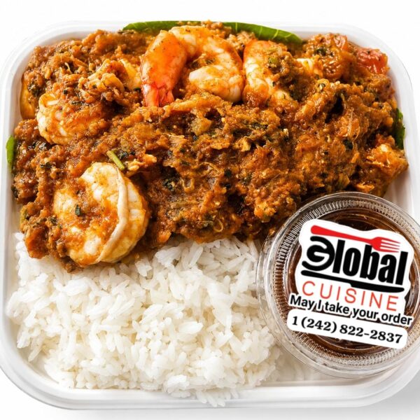 Legume (Served with White Rice & Souspoi)