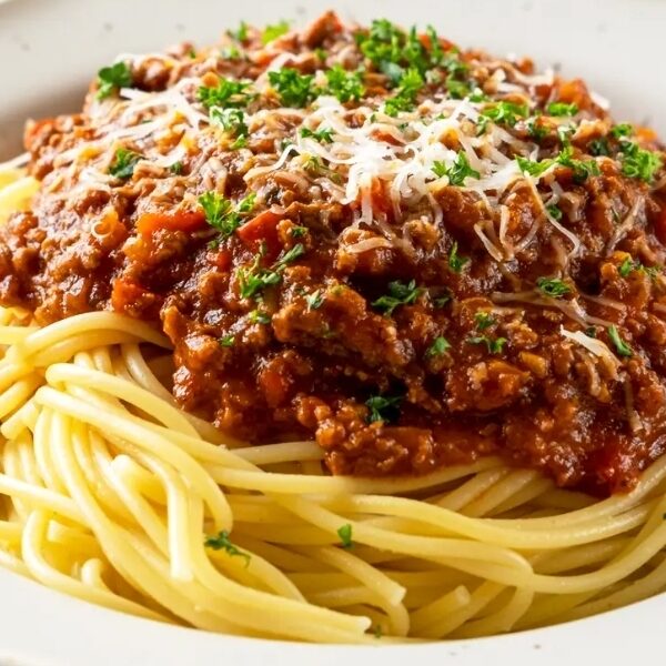 Specialty- Spaghetti with Ground Beef