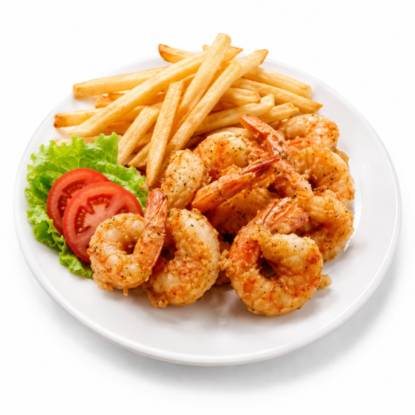 (5) Shrimp Snack (includes side salad)