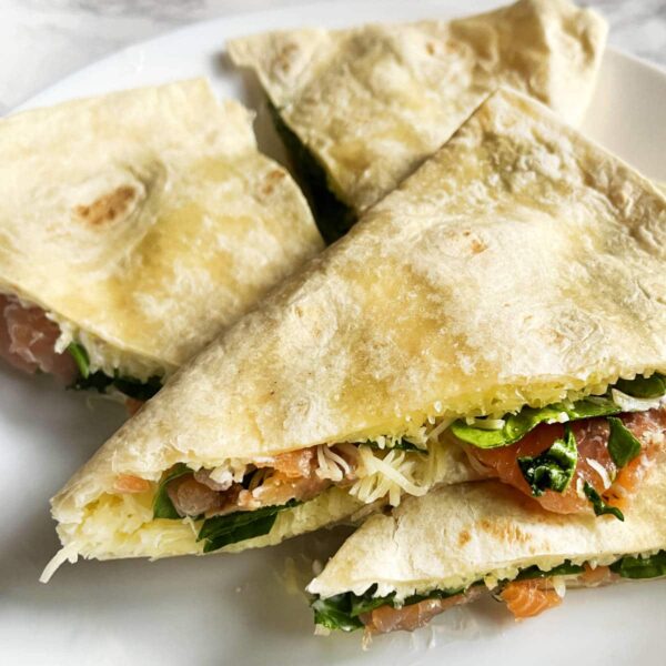 Salmon Quesadilla